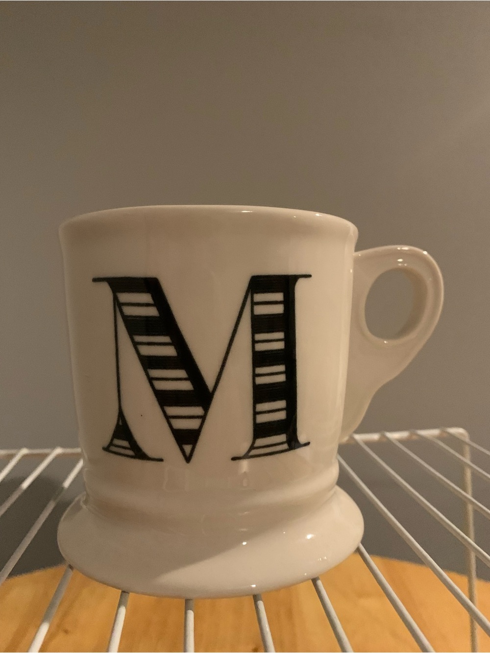 Monogram Letter M Coffee Mug